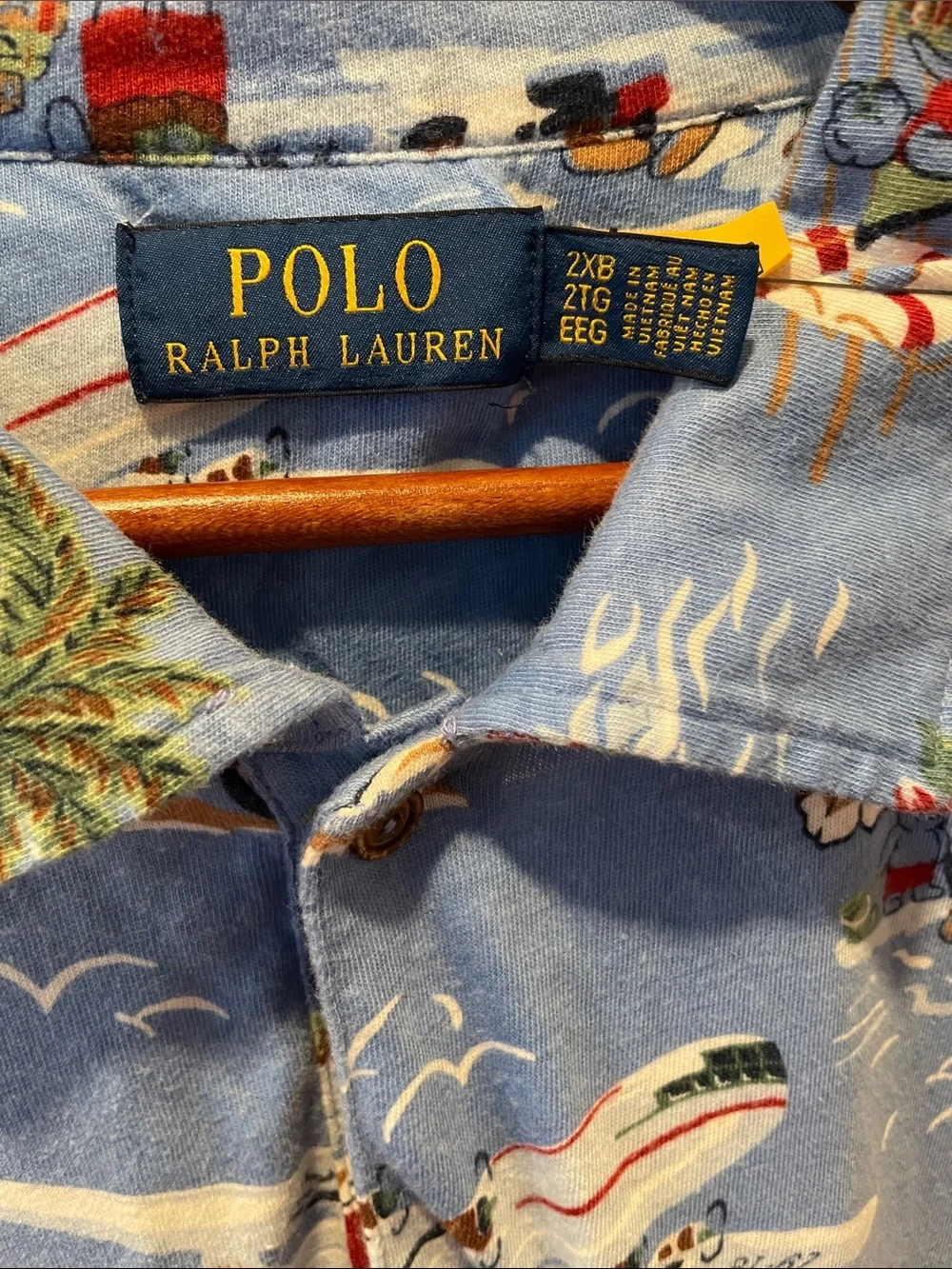 POLO Ralph Lauren Surf Linen Cotton Shirt, NWT